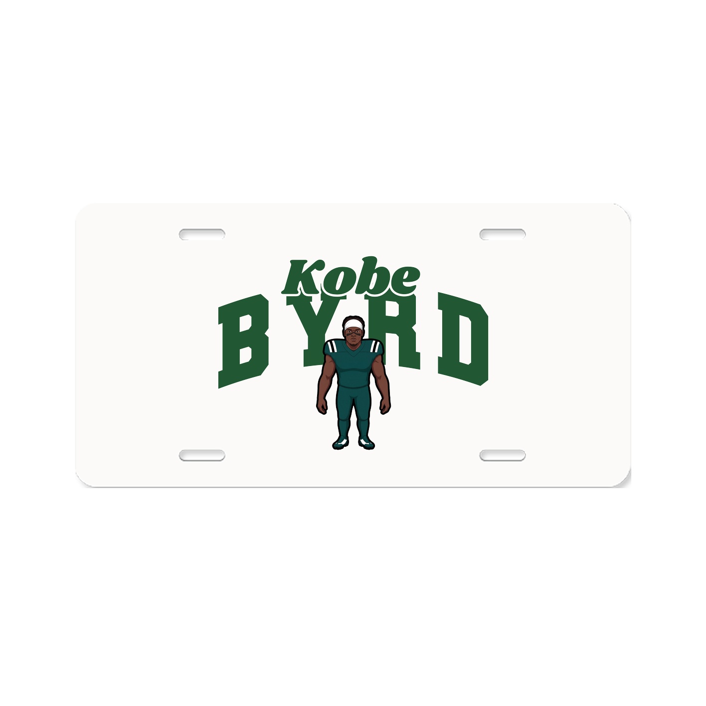 License Plate — Signature Arch in Classic