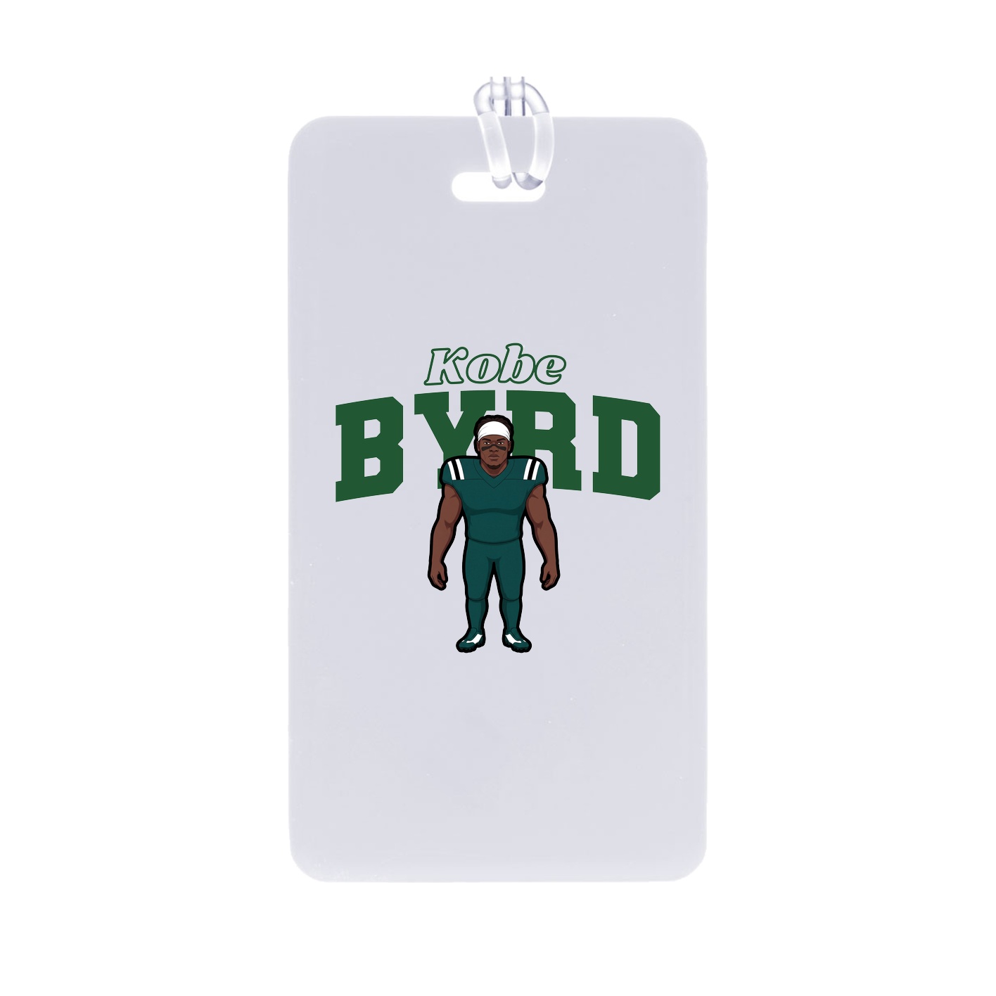 Bag Tag — Name Arch in Classic