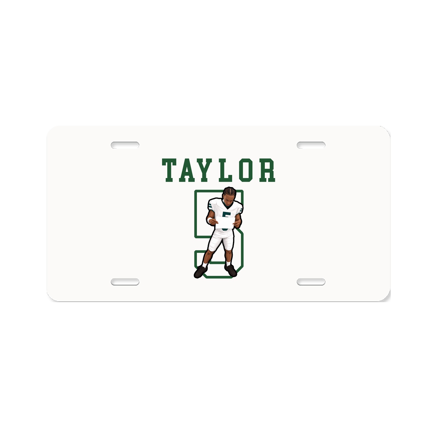 License Plate — Shirsey in Classic