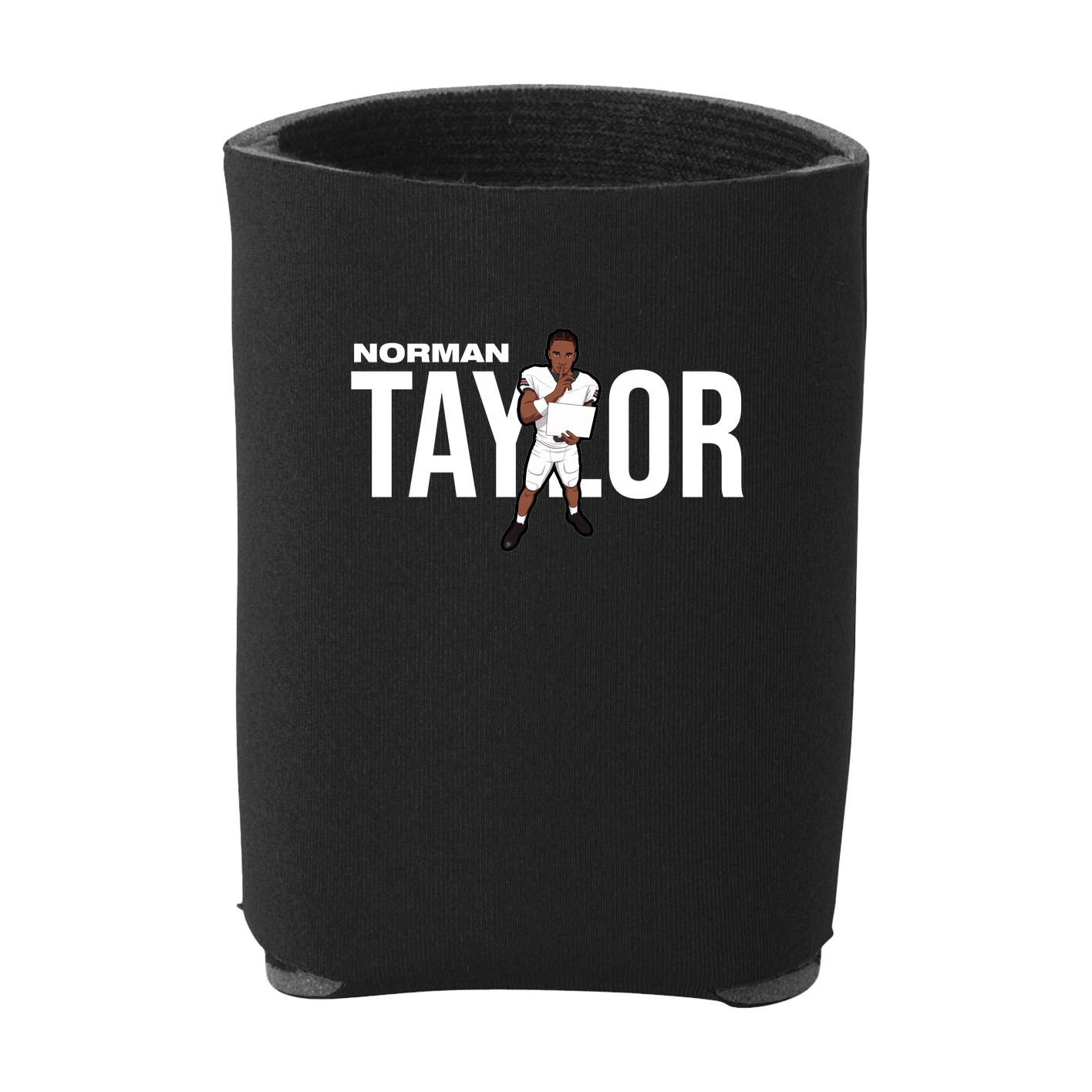 Can Holder — Player Name in Black