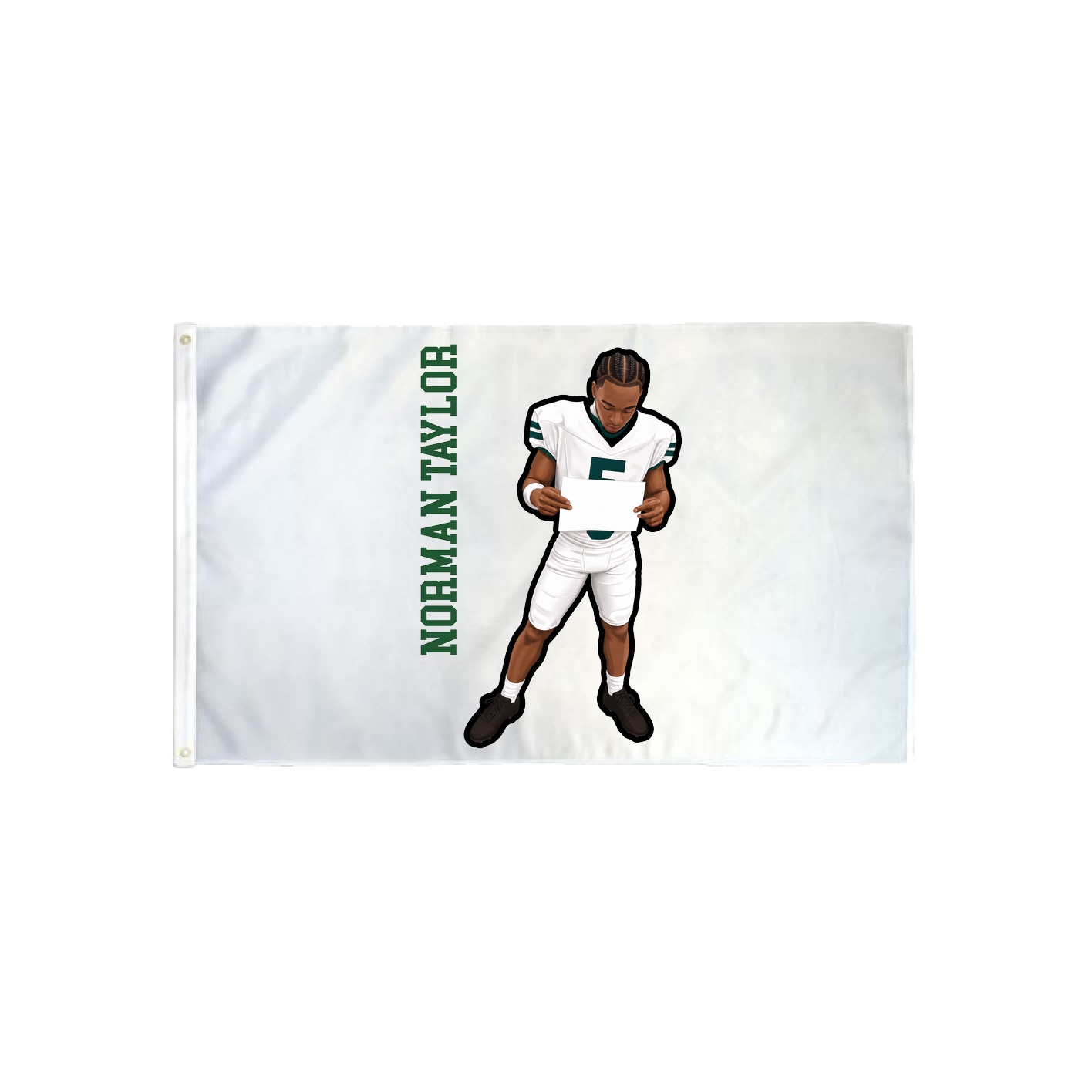 3x5 Flag — Name Vertical in Classic