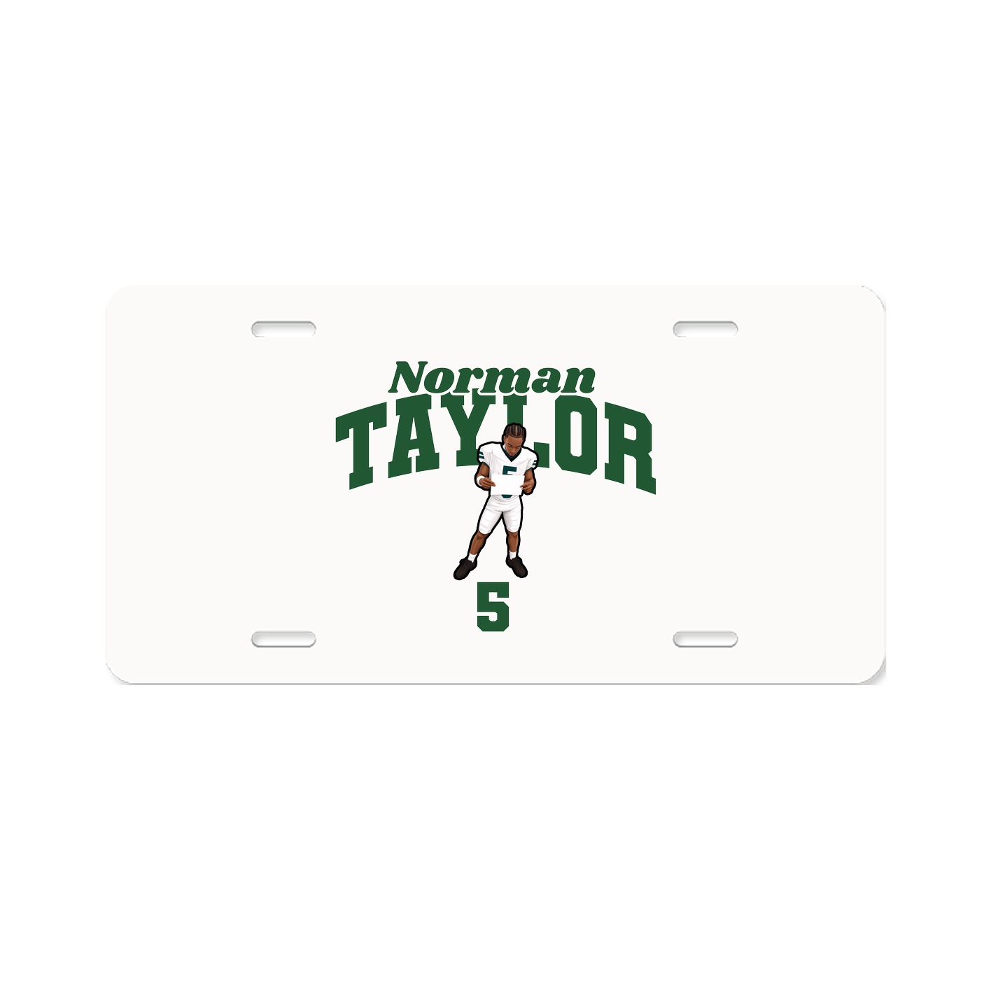 License Plate — Signature Arch in Classic