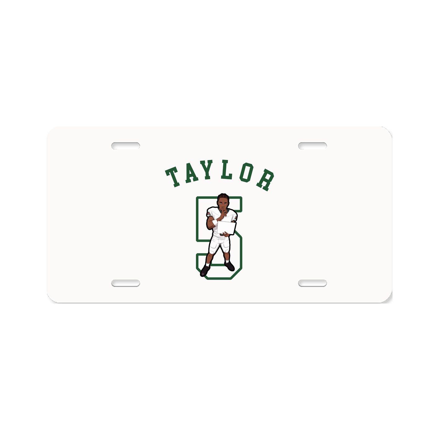 License Plate — Shirsey Arch in Classic