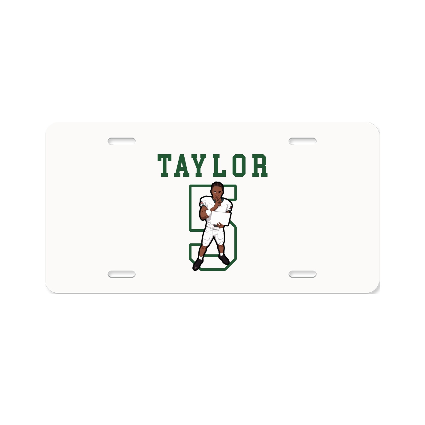 License Plate — Shirsey in Classic
