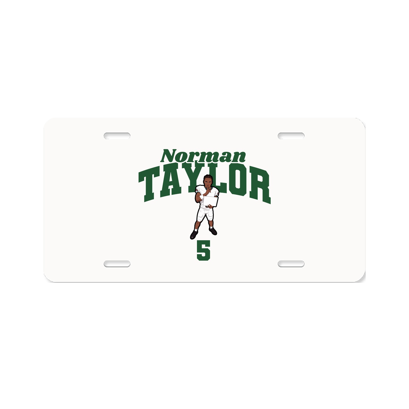 License Plate — Signature Arch in Classic