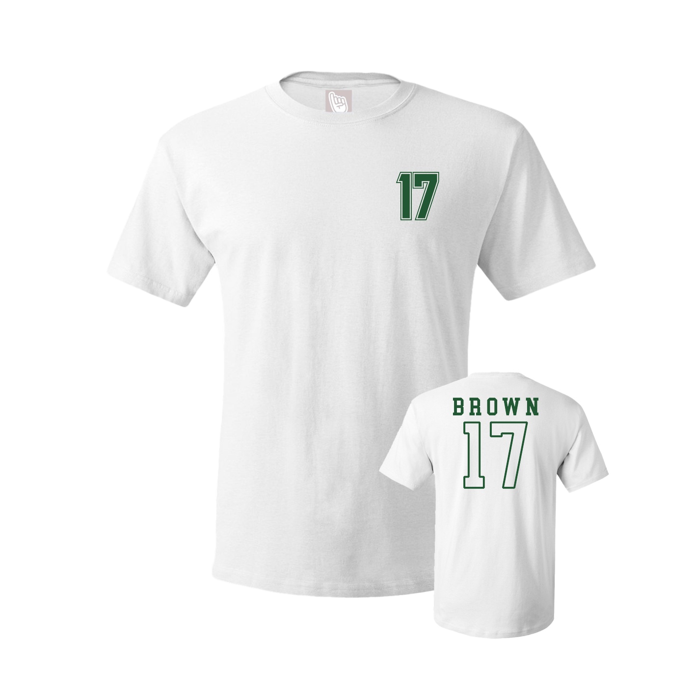 Tee — Chest Back in White