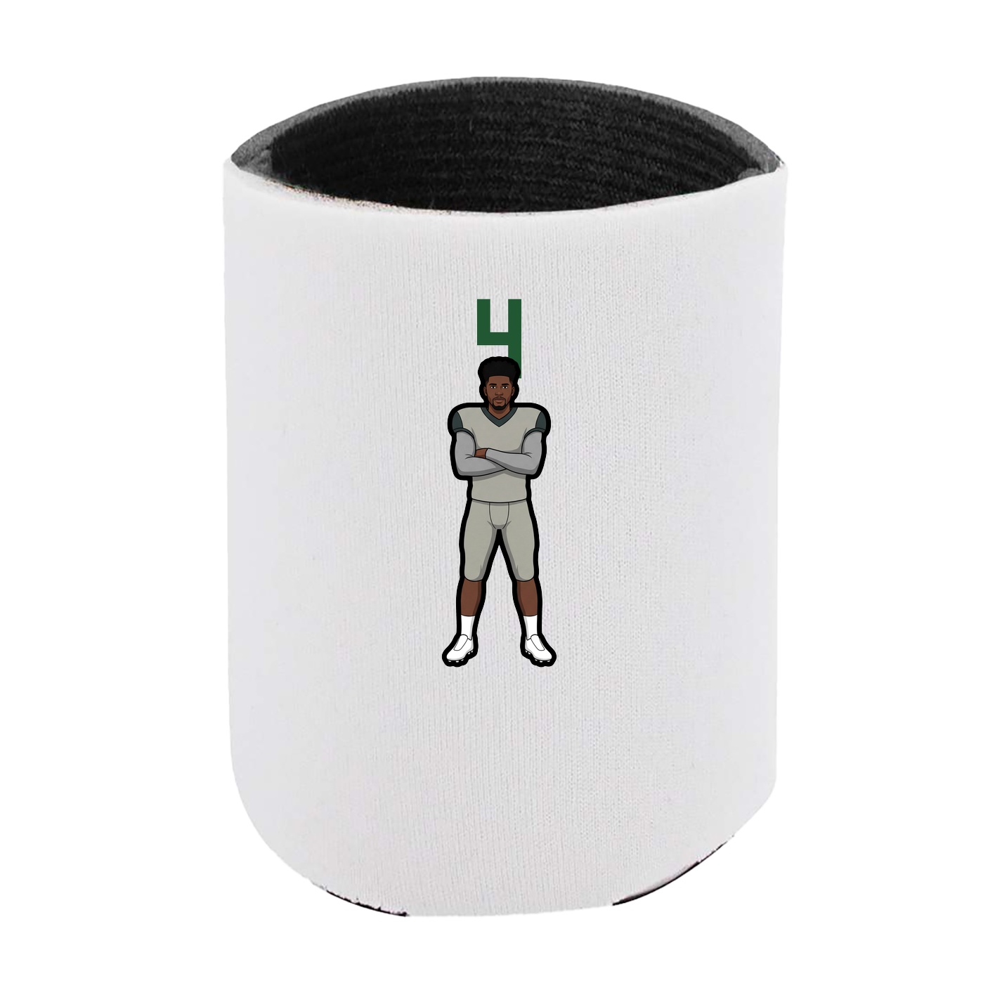 Can Holder — Number Top in White