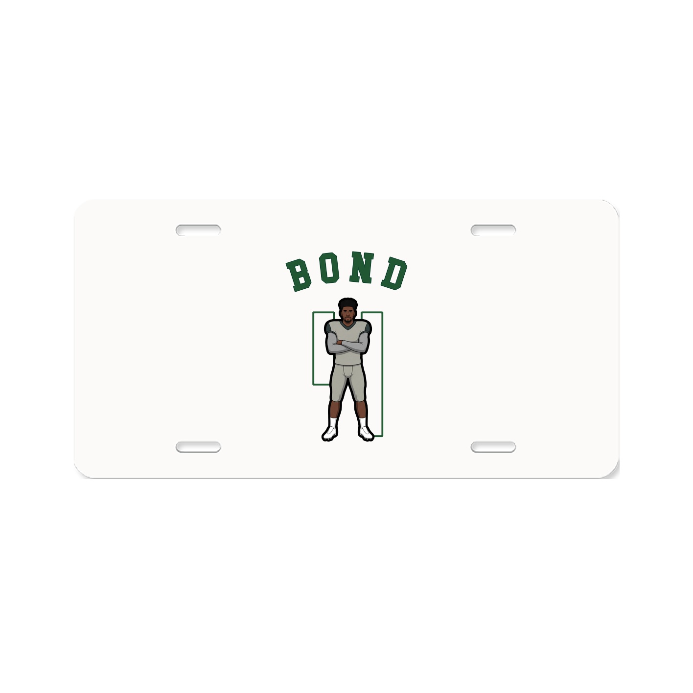 License Plate — Shirsey Arch in Classic