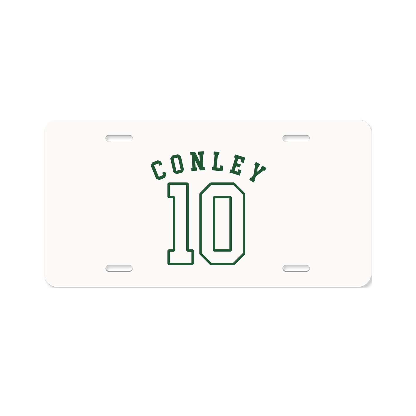 License Plate — Shirsey Arch in Classic