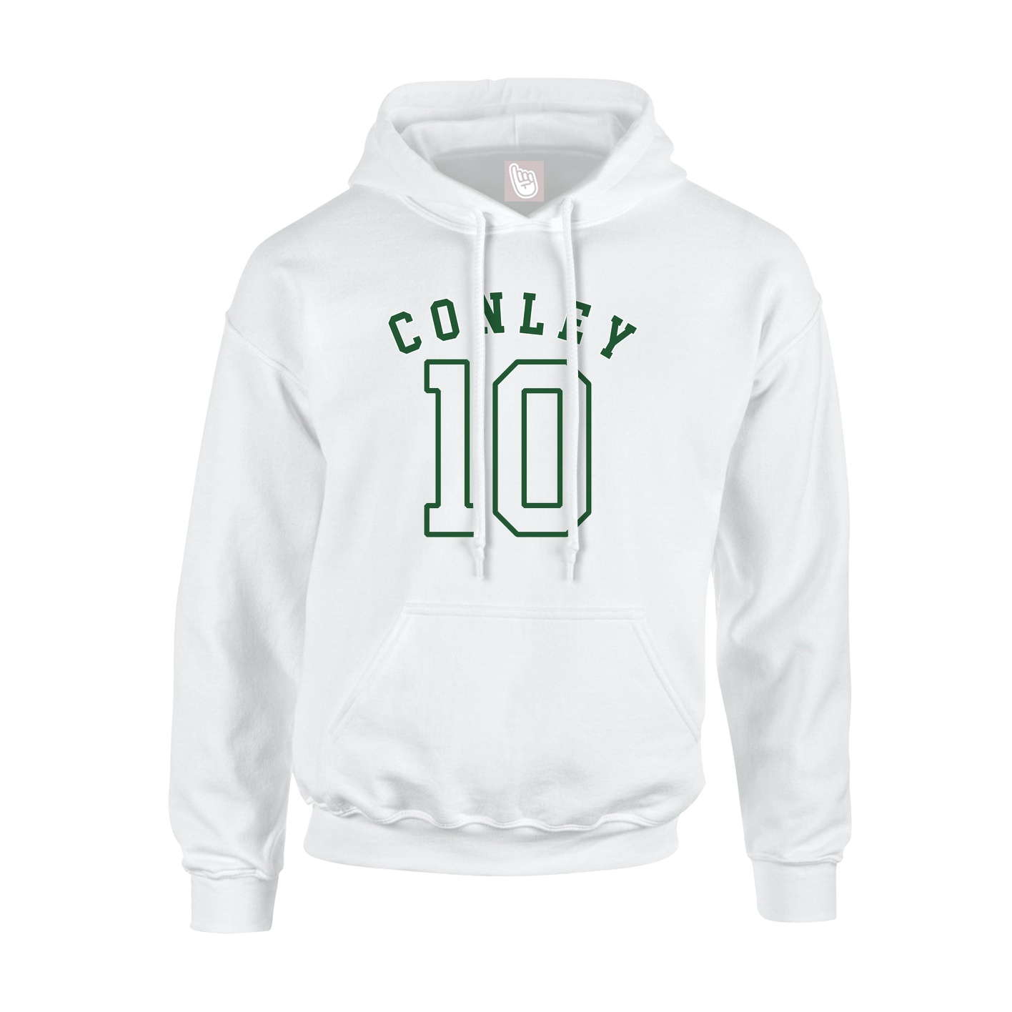 Youth Hoodie — Shirsey Arch in White