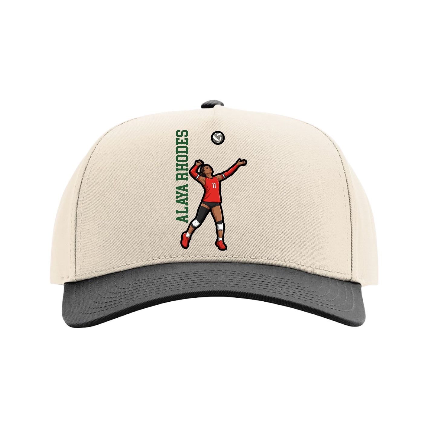 Full Fabric Five-Panel Champ Cap