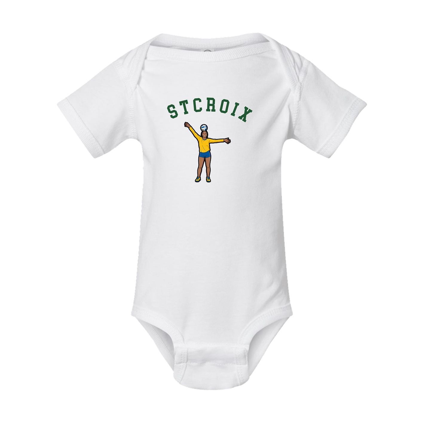 Baby Onesie — Shirsey Arch in White