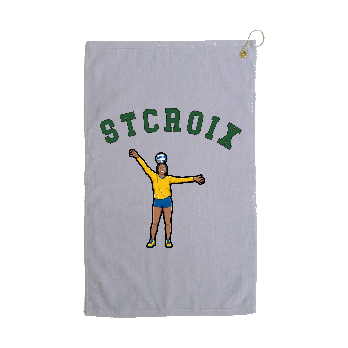Golf Towel — Shirsey Arch in Grey