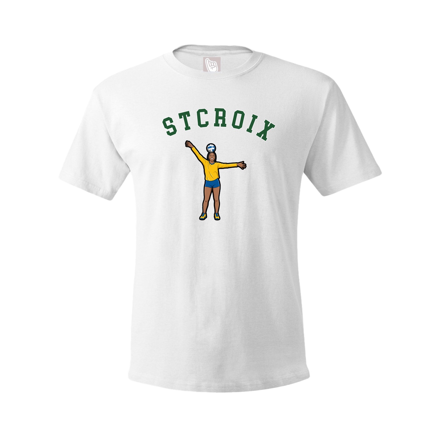 Tee — Shirsey Arch in White