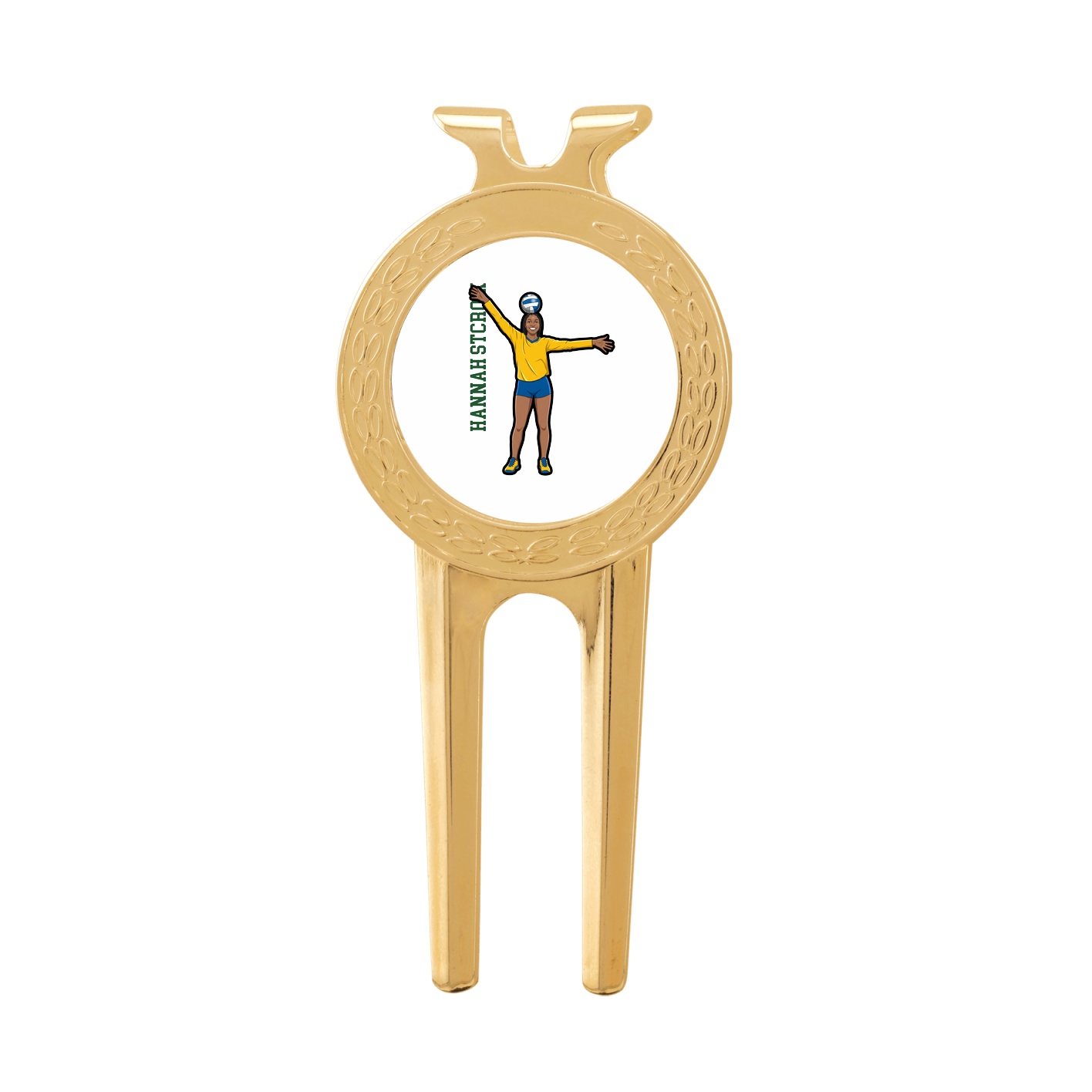 Divot Tool with Ball Marker — Name Vertical in Classic