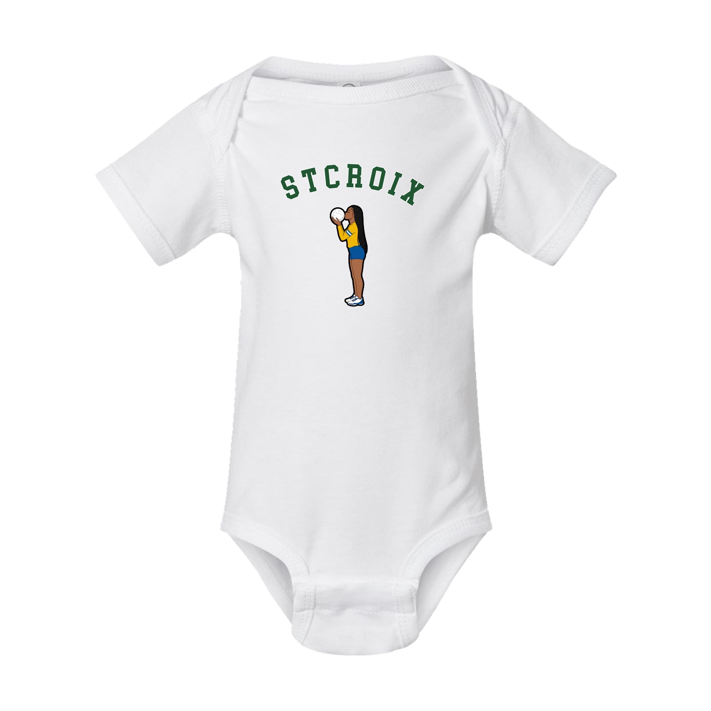 Baby Onesie — Shirsey Arch in White