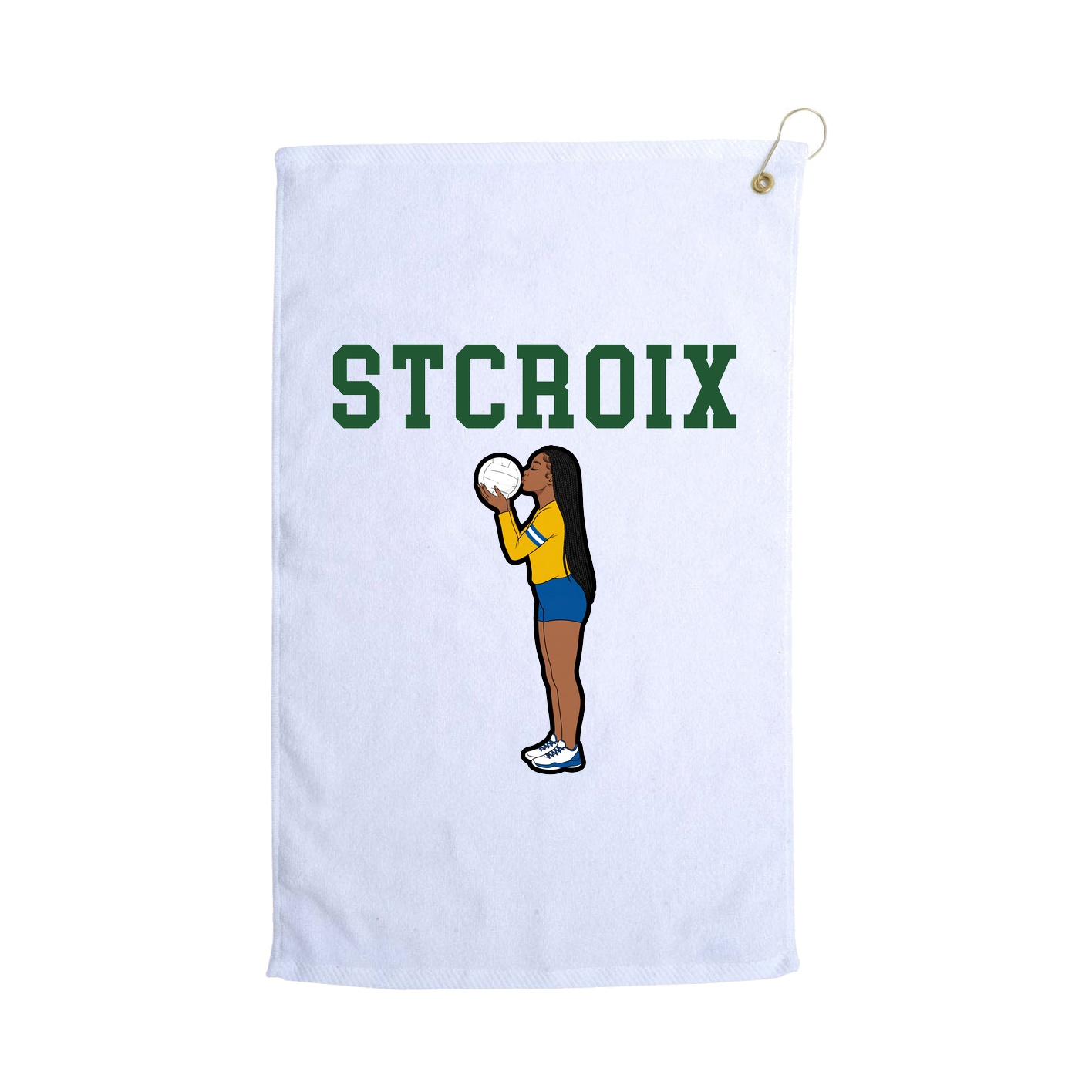 Golf Towel — Shirsey in White
