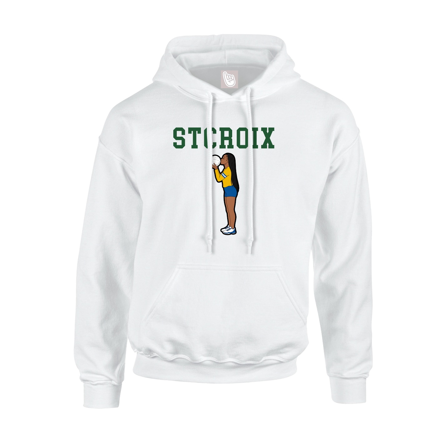 Youth Hoodie — Shirsey in White
