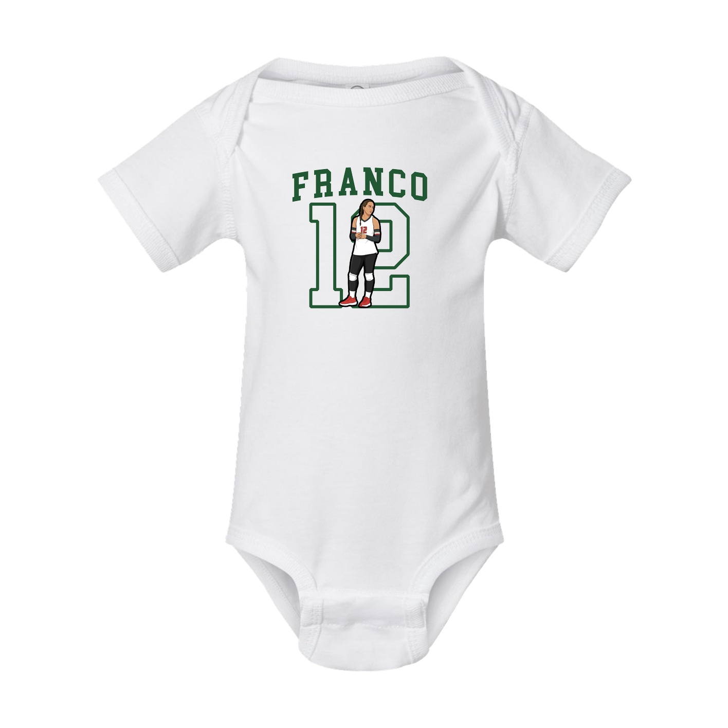 Baby Onesie — Shirsey in White