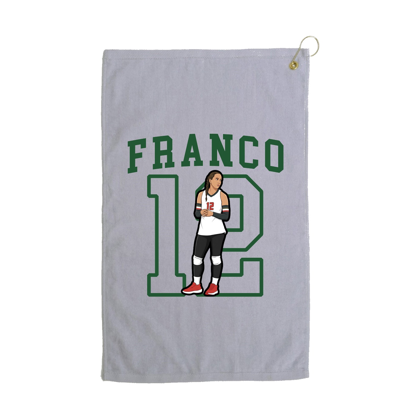 Golf Towel — Shirsey in Grey