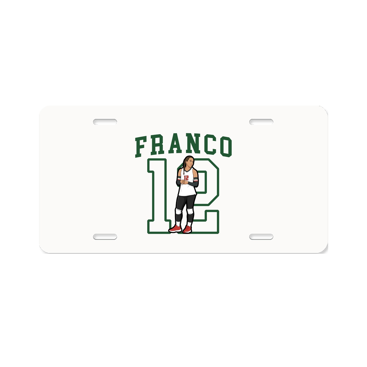License Plate — Shirsey in Classic