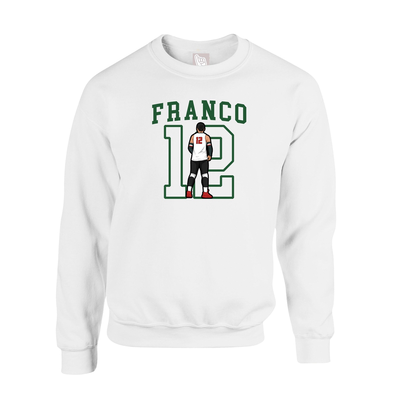 Fleece Crew — Shirsey in White