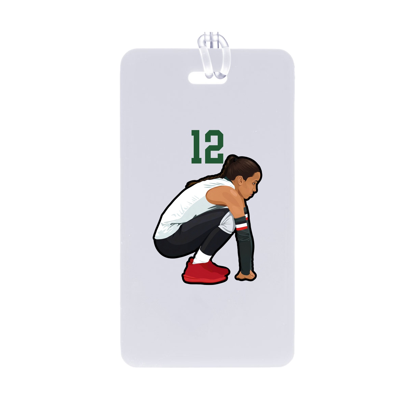 Bag Tag — Number Top in Classic