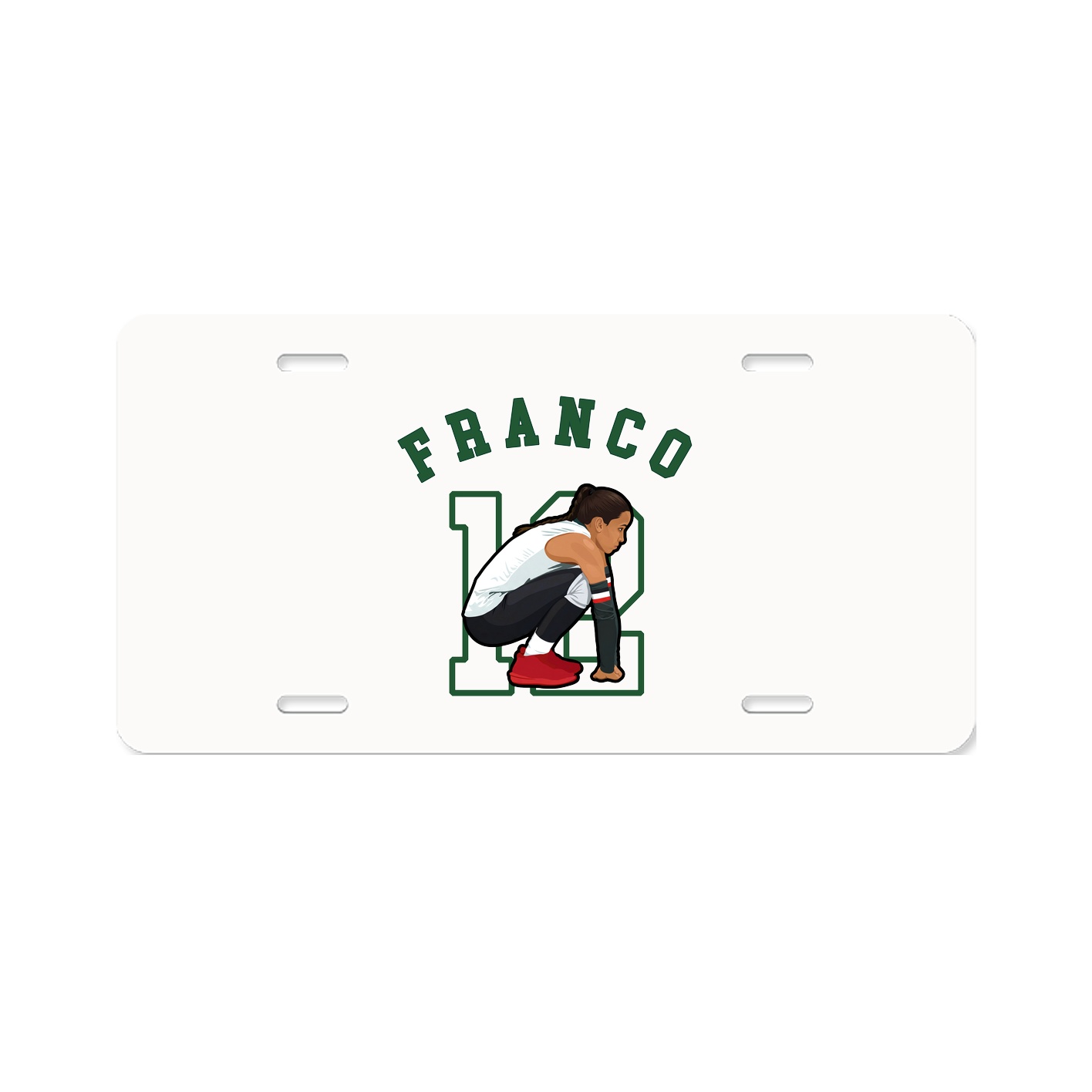 License Plate — Shirsey Arch in Classic
