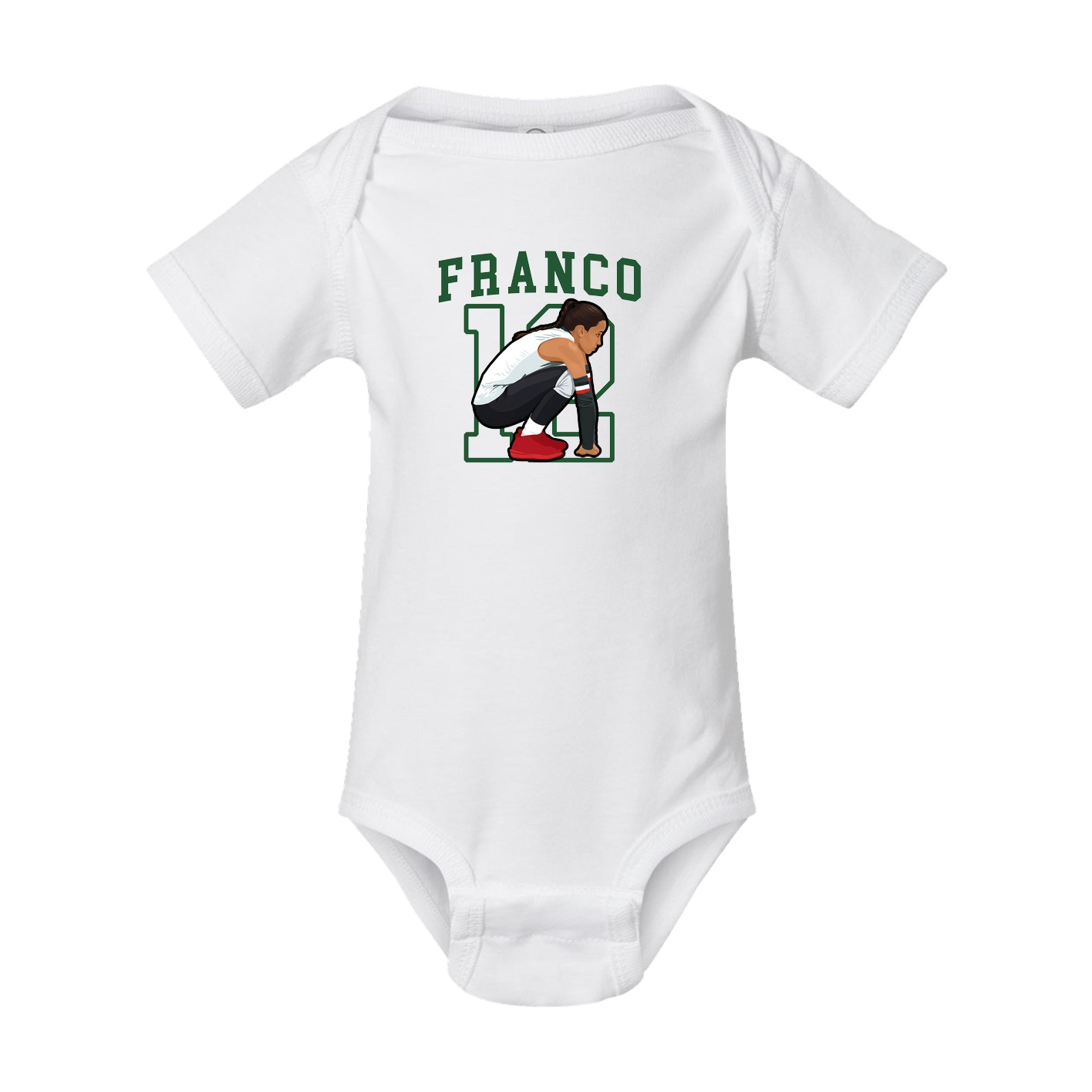 Baby Onesie — Shirsey in White