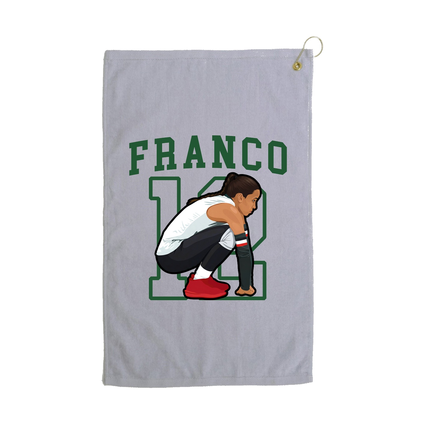 Golf Towel — Shirsey in Grey