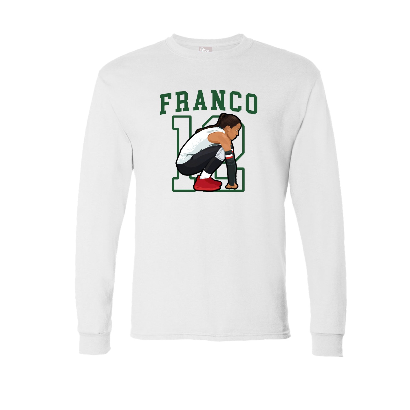 Long Sleeve Tee — Shirsey in White