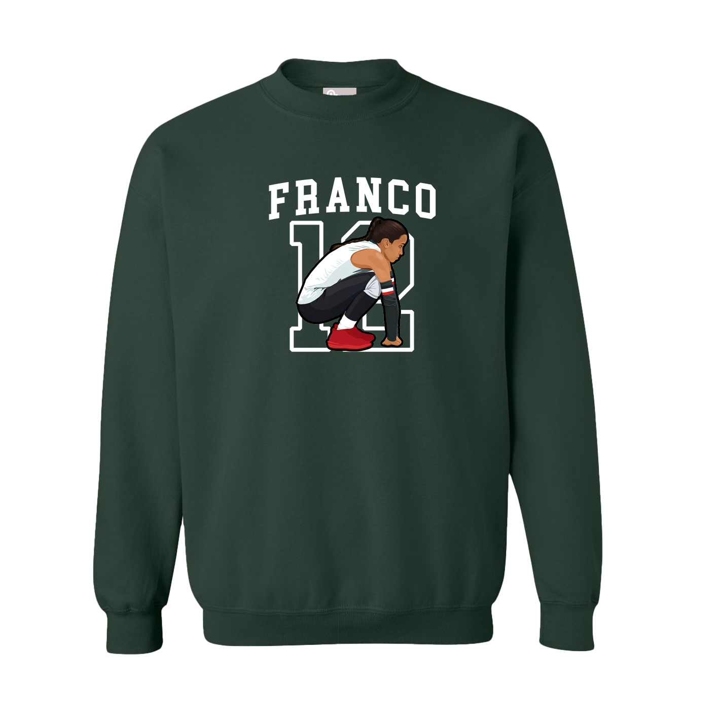 Fleece Crew — Shirsey in Green