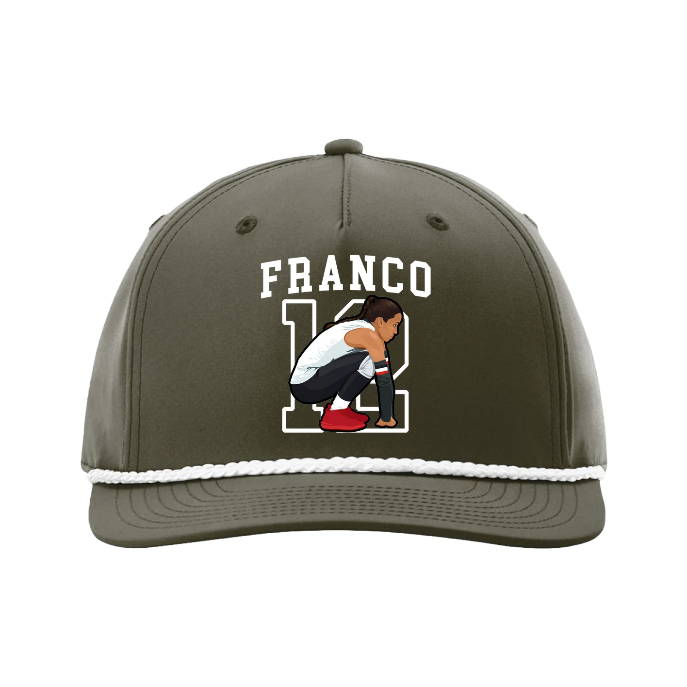 Five-Panel Classic Rope Cap — Shirsey in Green
