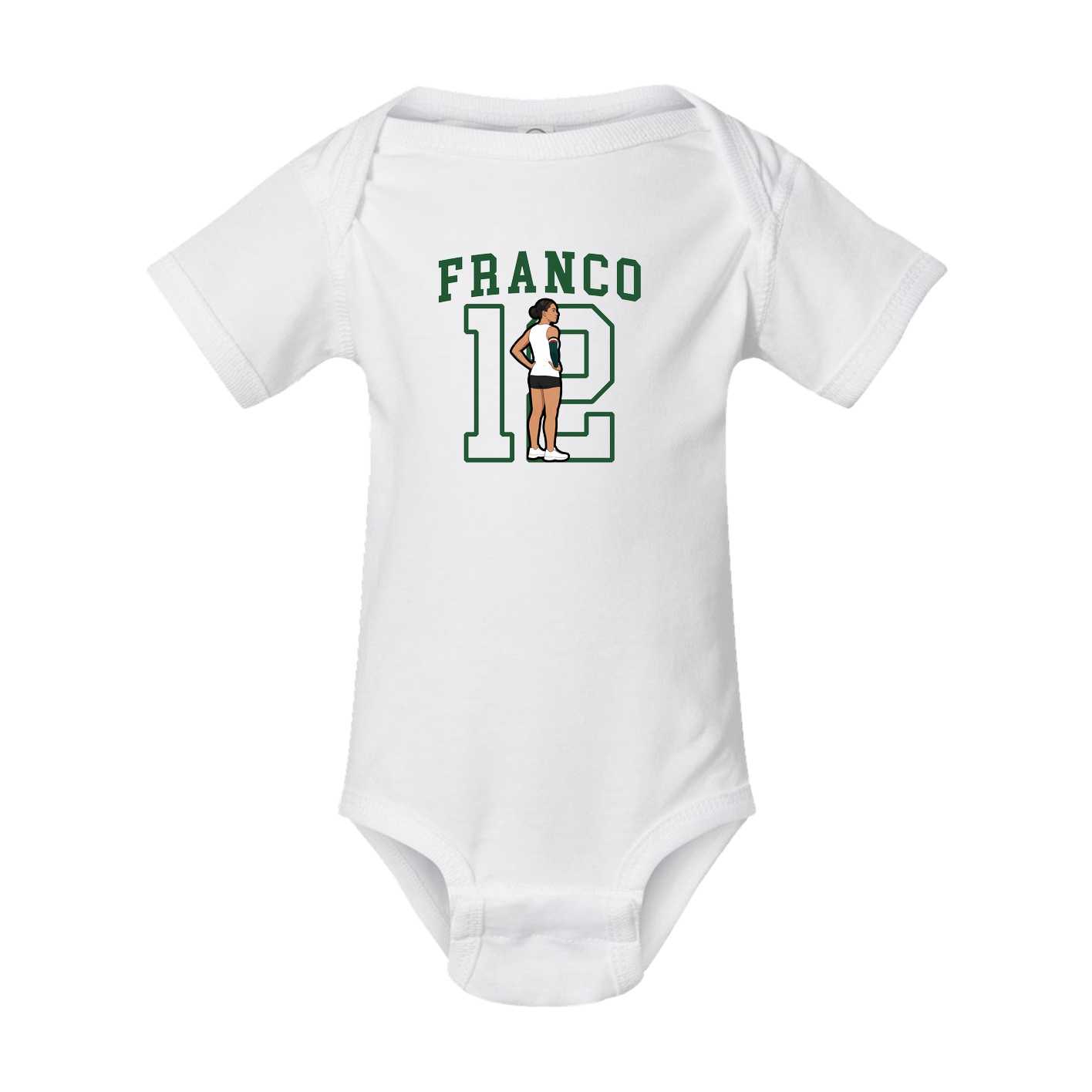 Baby Onesie — Shirsey in White