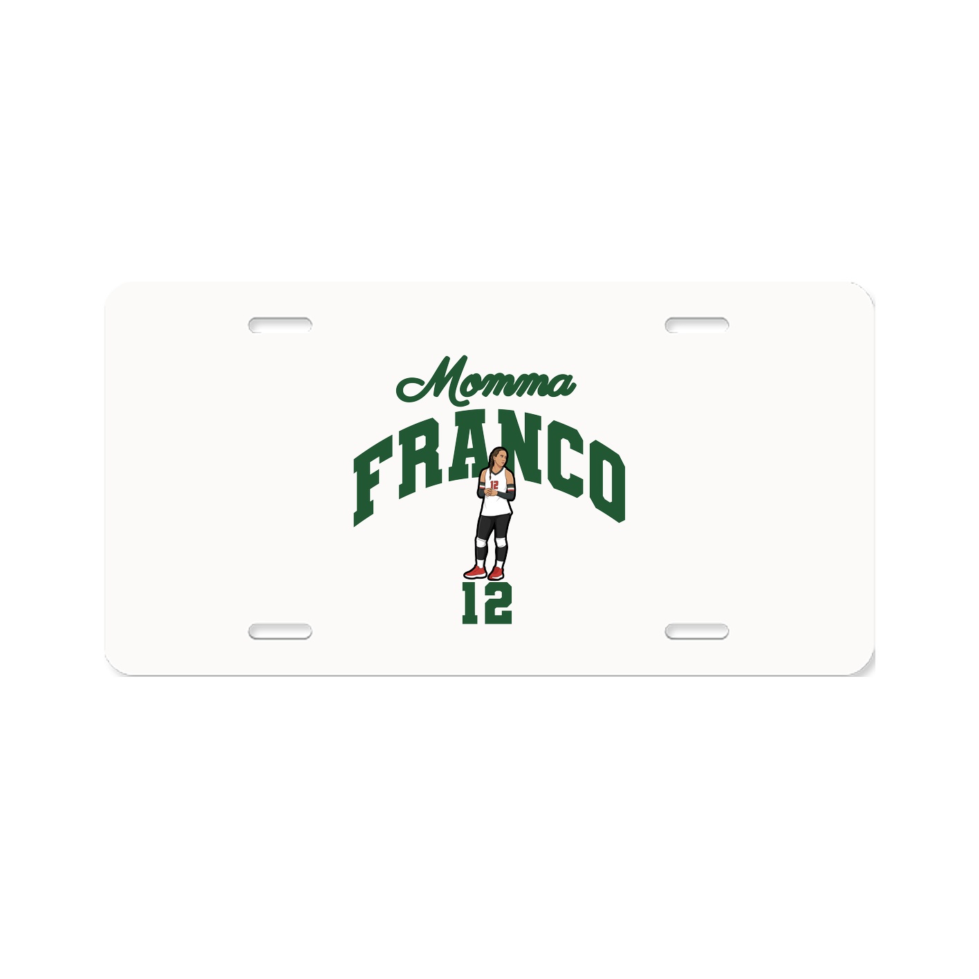 License Plate — Mothers Day Arch in Classic