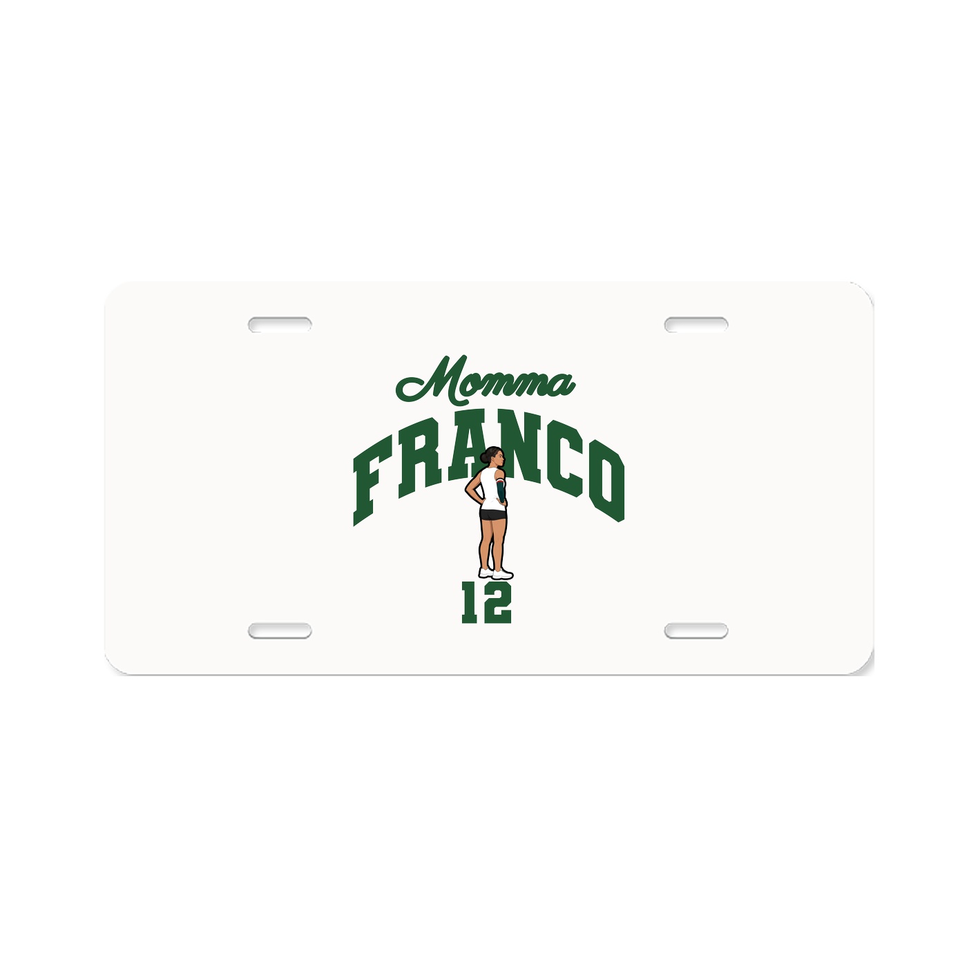 License Plate — Mothers Day Arch in Classic