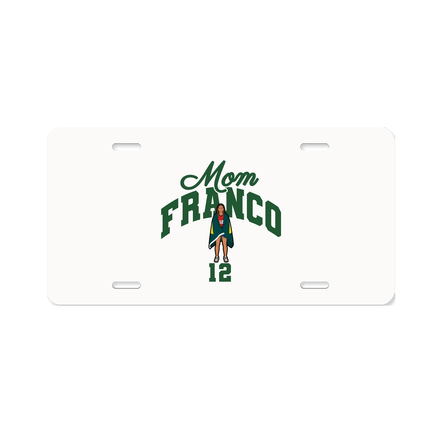 License Plate — Mothers Day Arch in Classic