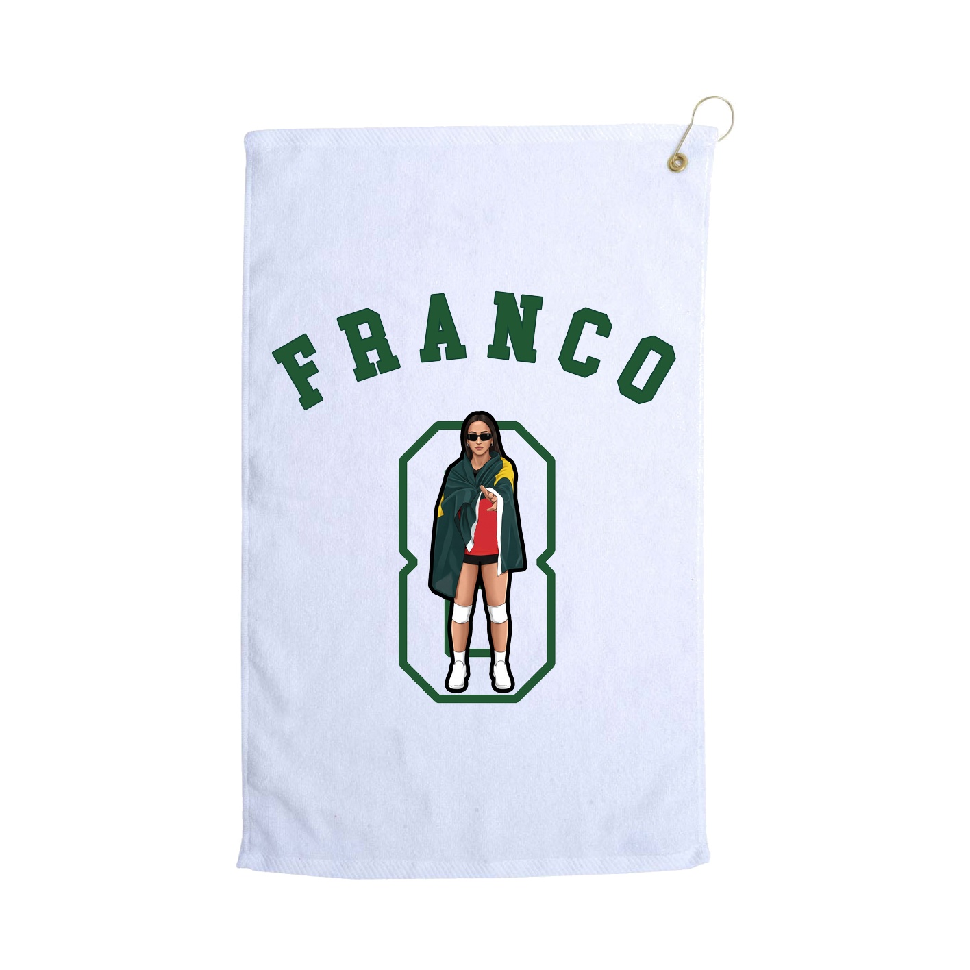 Terry Velour Golf Towel