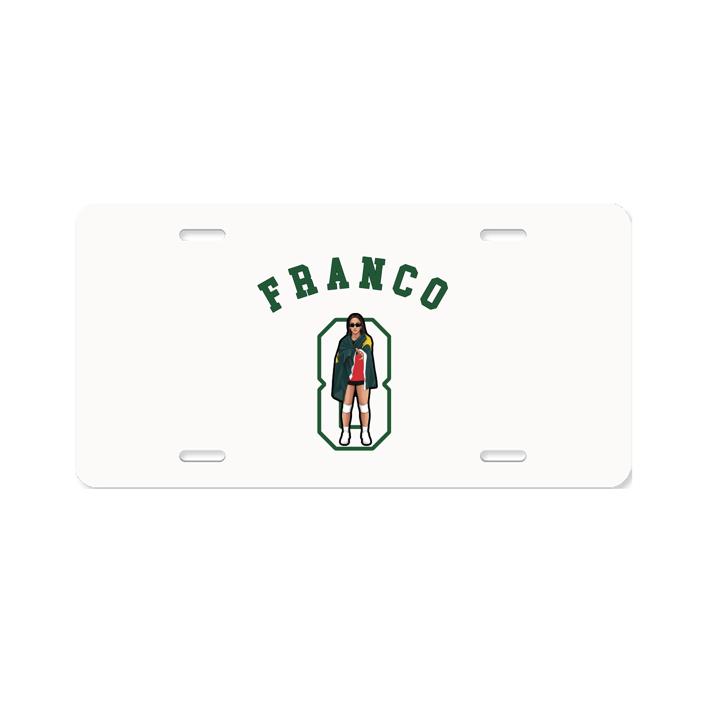 Aluminum License Plate