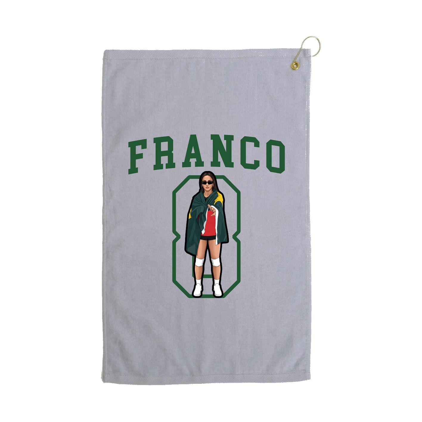 Golf Towel — Shirsey in Grey