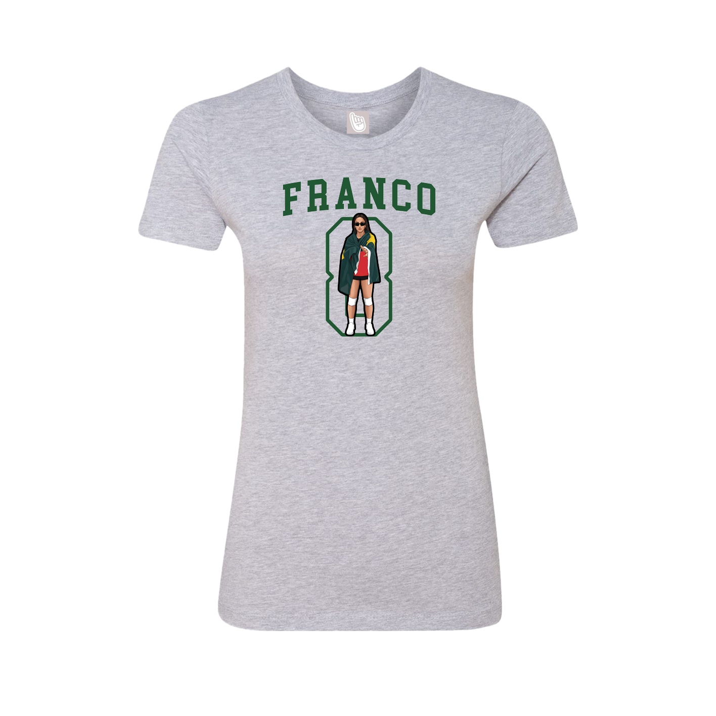 Womens Tee — Shirsey in Grey