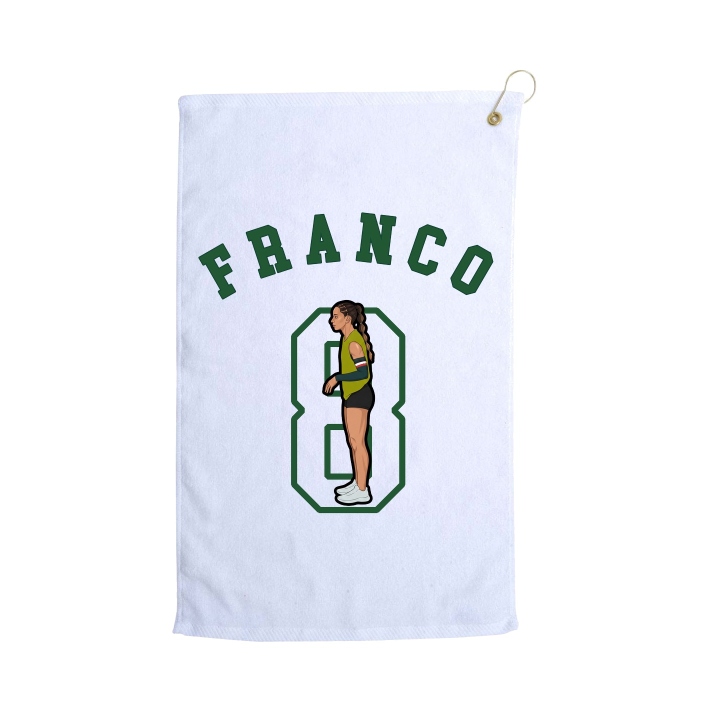 Terry Velour Golf Towel