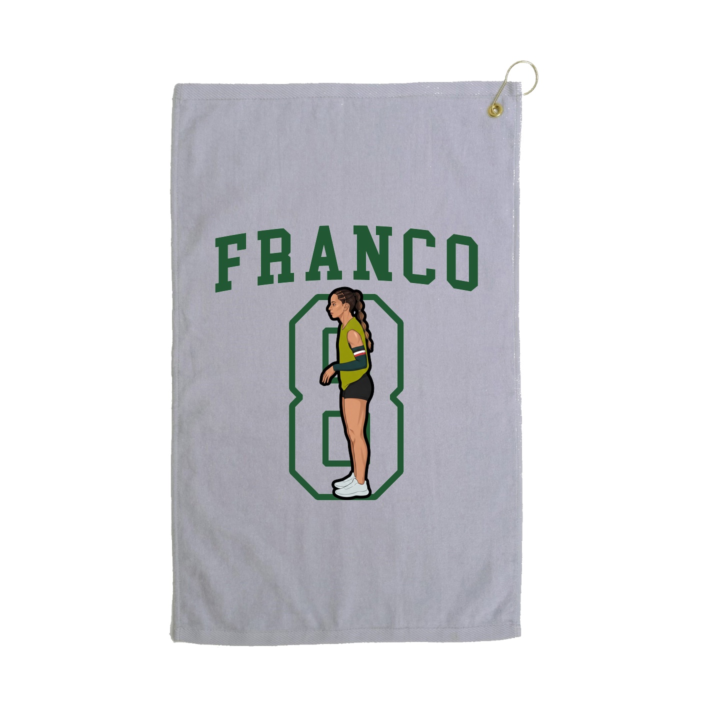 Terry Velour Golf Towel