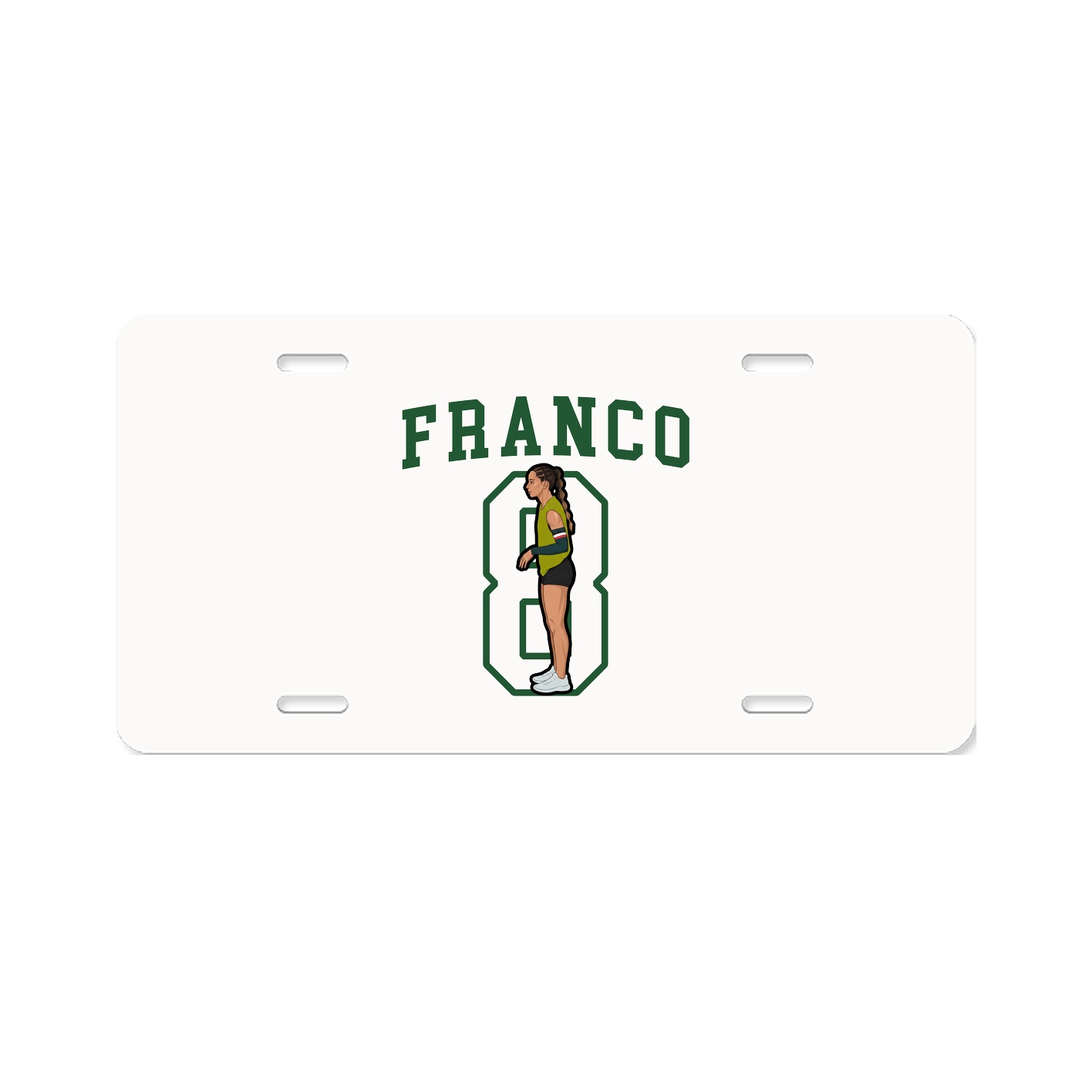 Aluminum License Plate