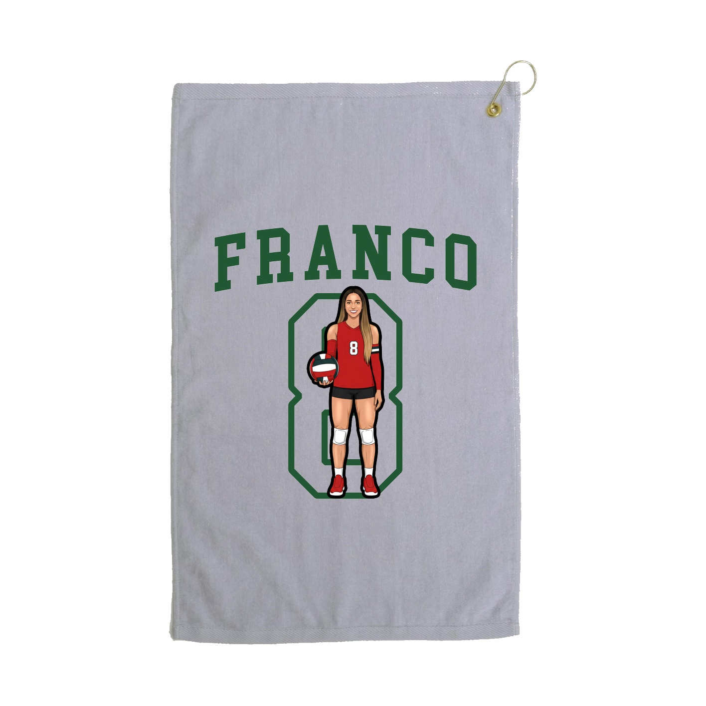 Terry Velour Golf Towel