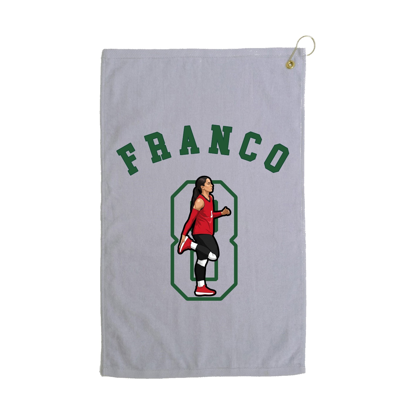 Terry Velour Golf Towel