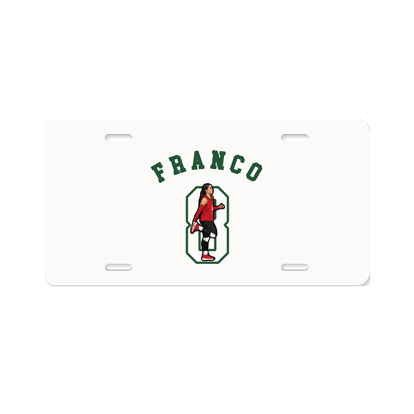 Aluminum License Plate