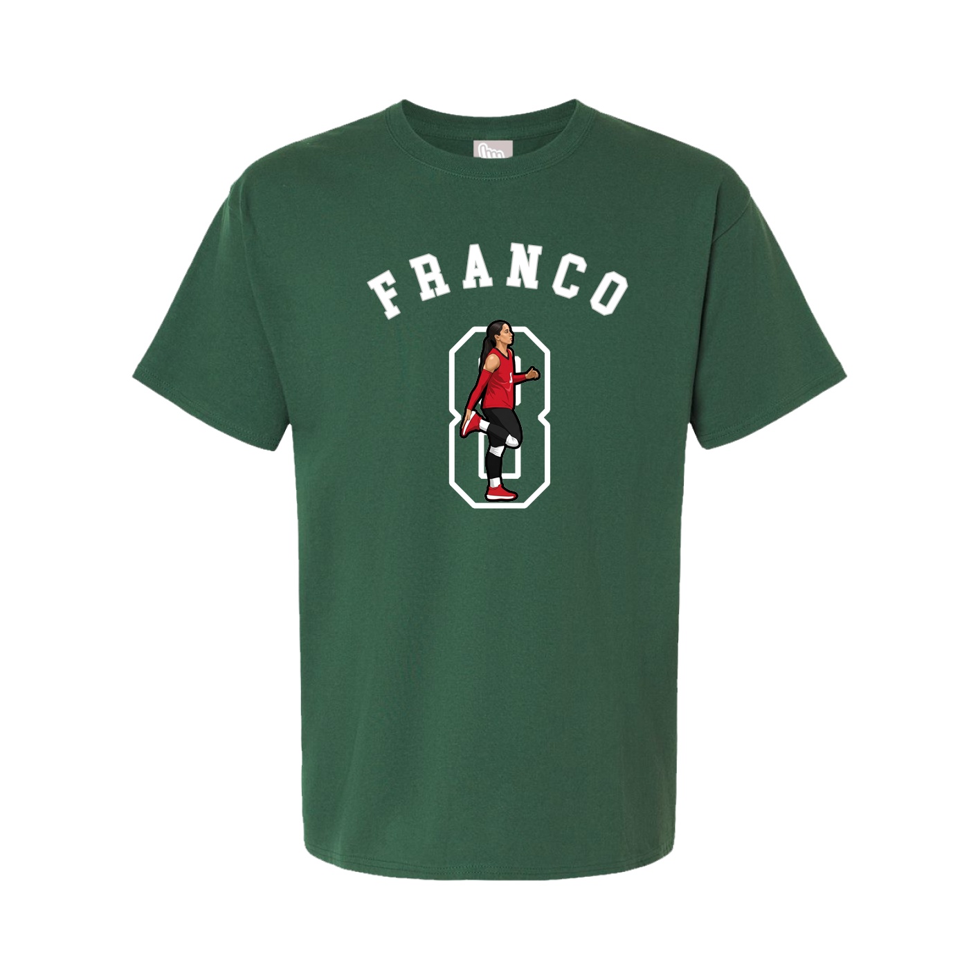 Youth Tee — Shirsey Arch in Green
