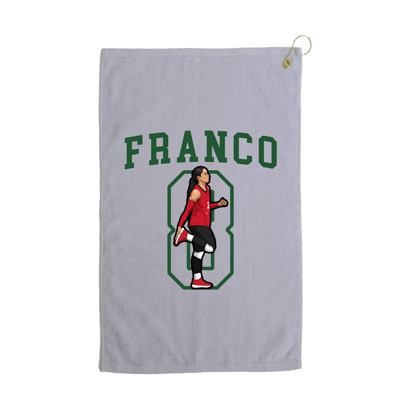 Terry Velour Golf Towel