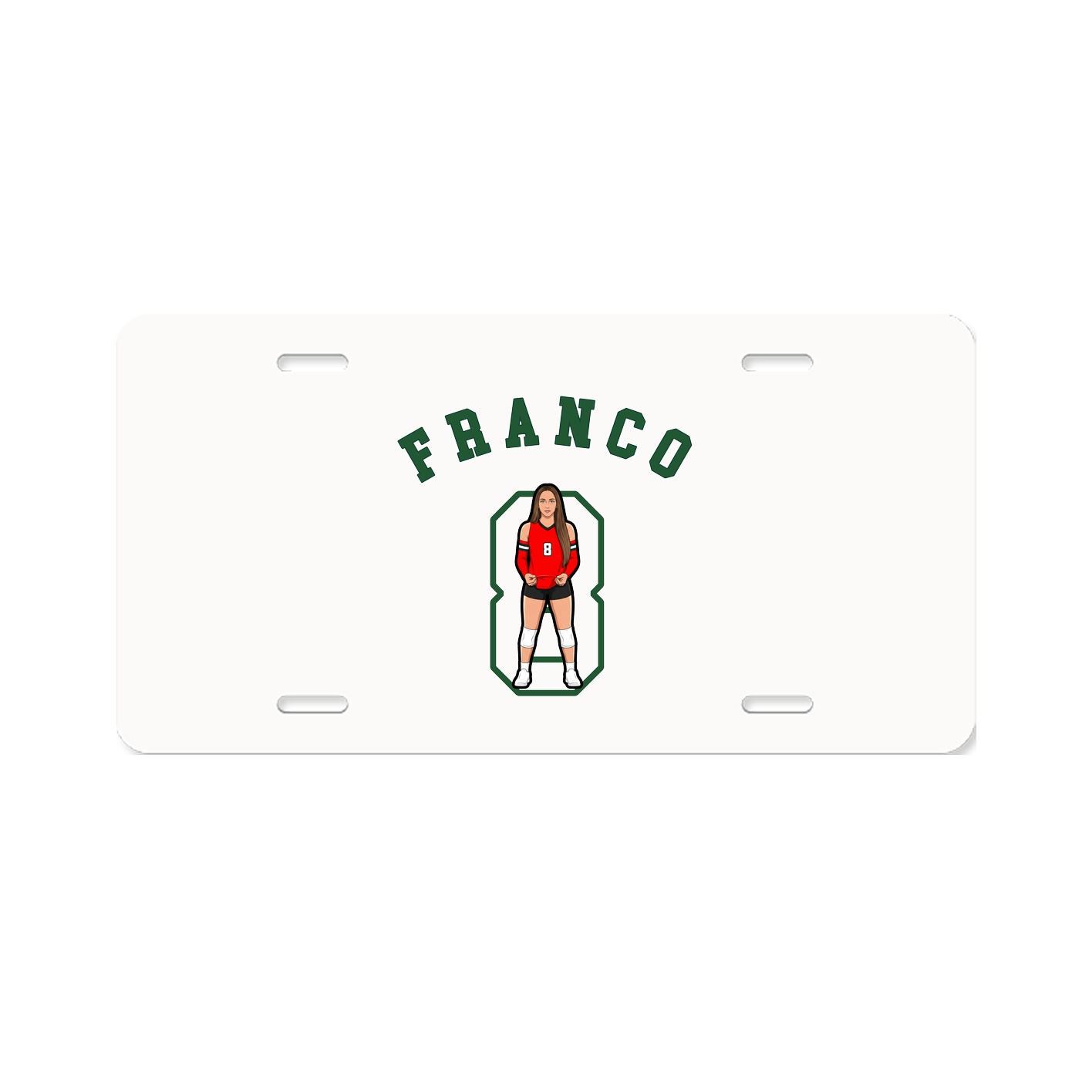 Aluminum License Plate